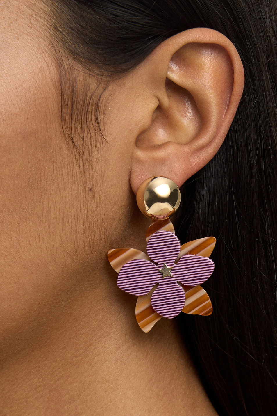 Женский Parfois Серьги в виде цветка (цвет ), артикул 244903 | Фото 2