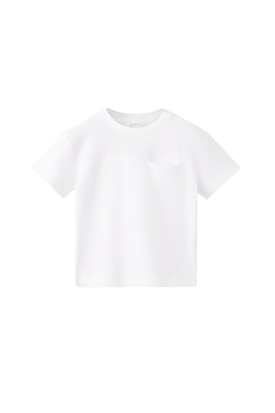 Мальчикам Mango Kids Футболка BASICBMC из хлопка (цвет ), артикул 27084407 | Фото 1