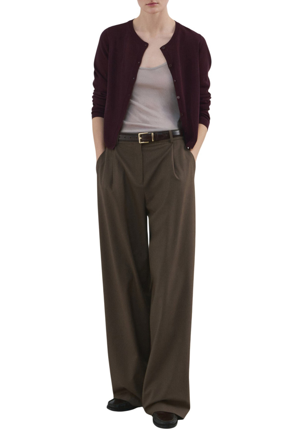 Женский Mango Кардиган TENCY однотонный (цвет ), артикул 27075819 | Фото 2