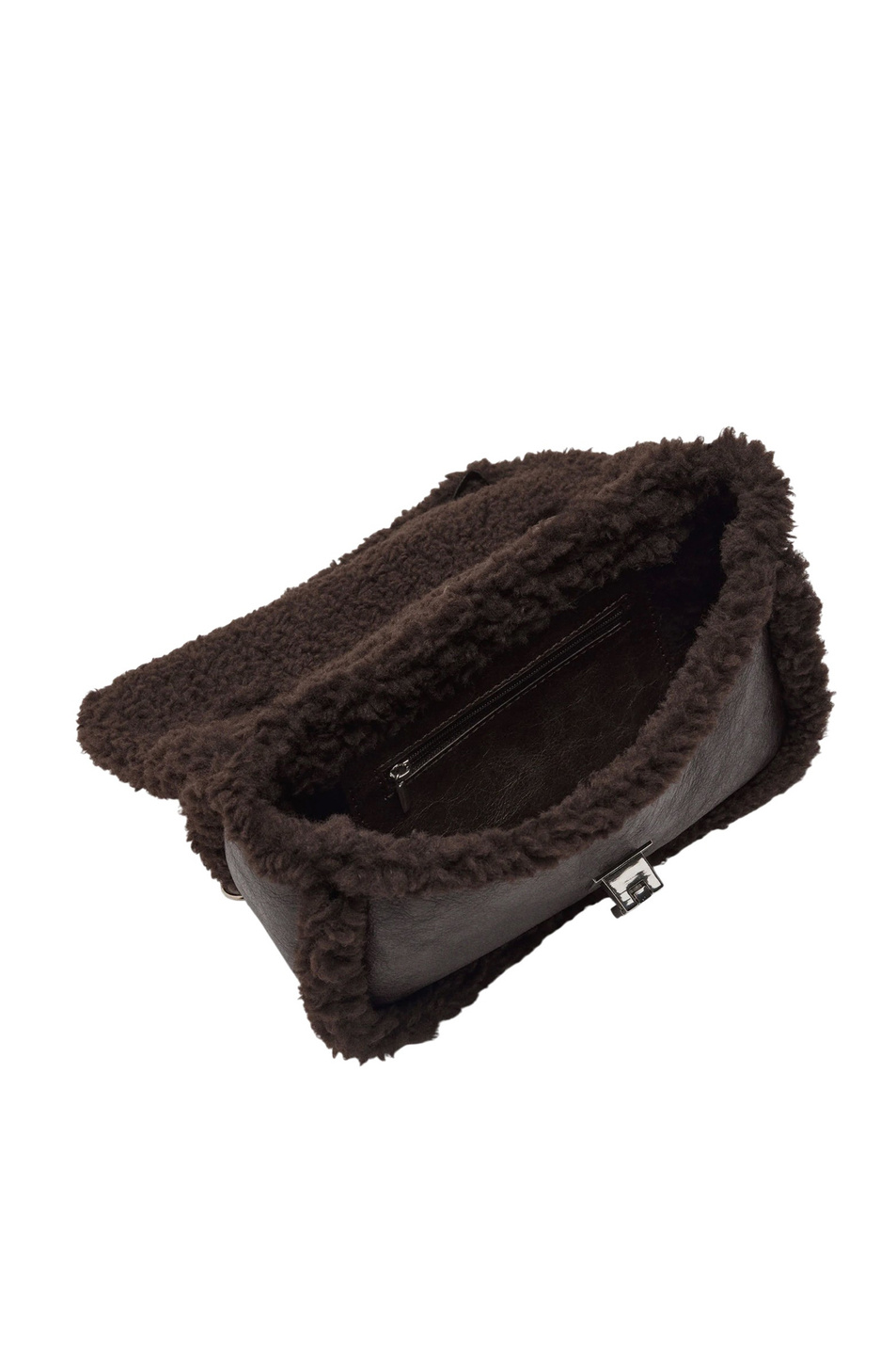 Женский Parfois Сумка через плечо с меховой отделкой (цвет ), артикул 243455 | Фото 3