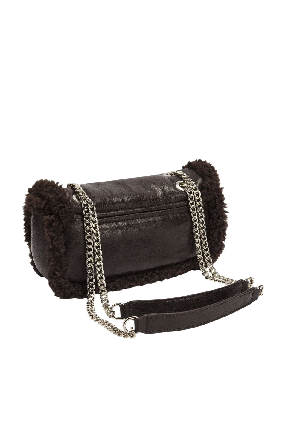 Женский Parfois Сумка через плечо с меховой отделкой (цвет ), артикул 243455 | Фото 2