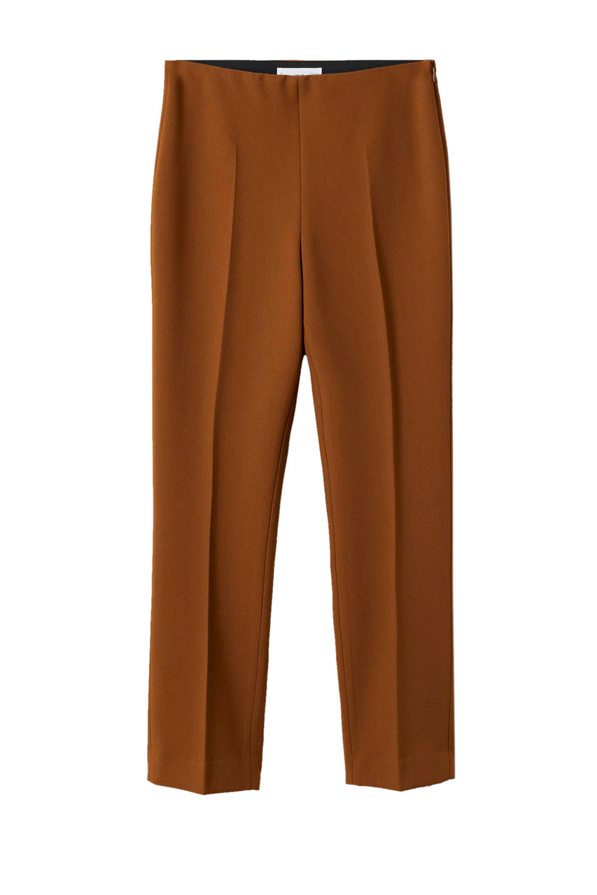 Укороченные брюки ATENAS|Основной цвет:Коричневый|Артикул:27083253 | Фото 1