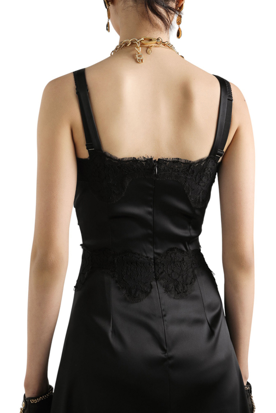 Женский Dolce & Gabbana Платье с кружевом (цвет ), артикул F6A5DT-FURAD | Фото 5