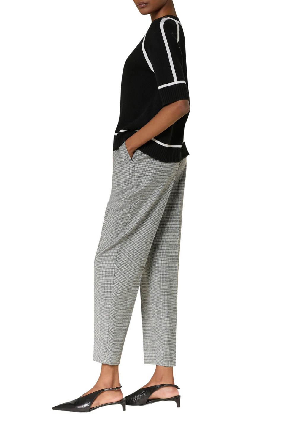 Женский Max Mara Брюки RANIA из эластичной шерсти (цвет ), артикул 2526136032 | Фото 3