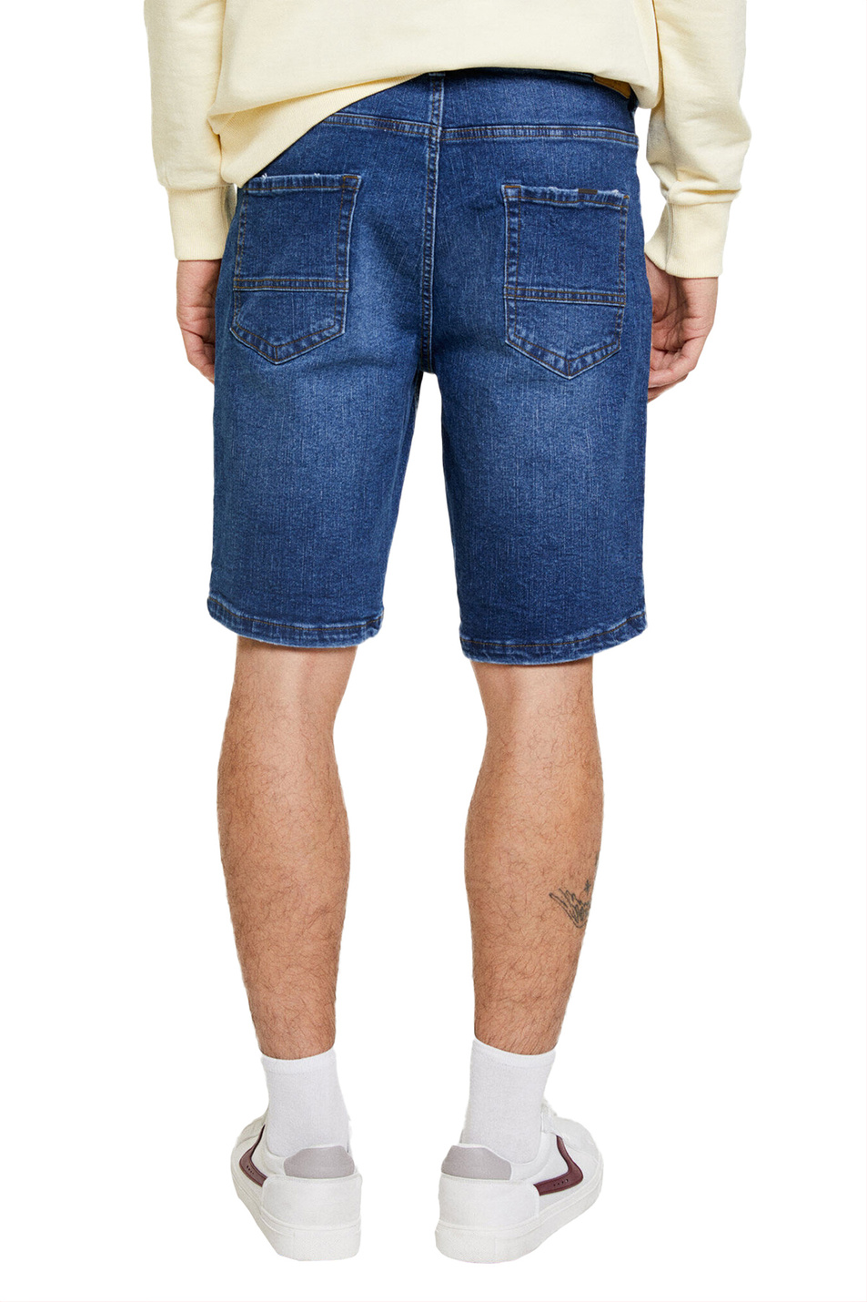 Мужской Springfield Джинсовые шорты из эластичного хлопка (цвет ), артикул 0013466 | Фото 3