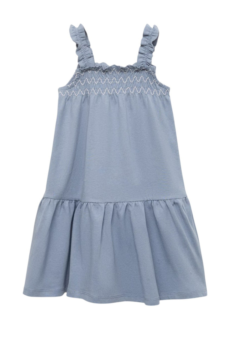 Девочкам Mango Kids Платье AMELIAB из хлопка (цвет ), артикул 87097891 | Фото 2