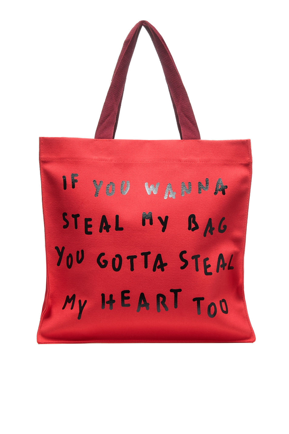 Женский MAX&Co. Сумка STEALBAG&HEART с логотипом (цвет красный), артикул 2428516011 | Фото 3