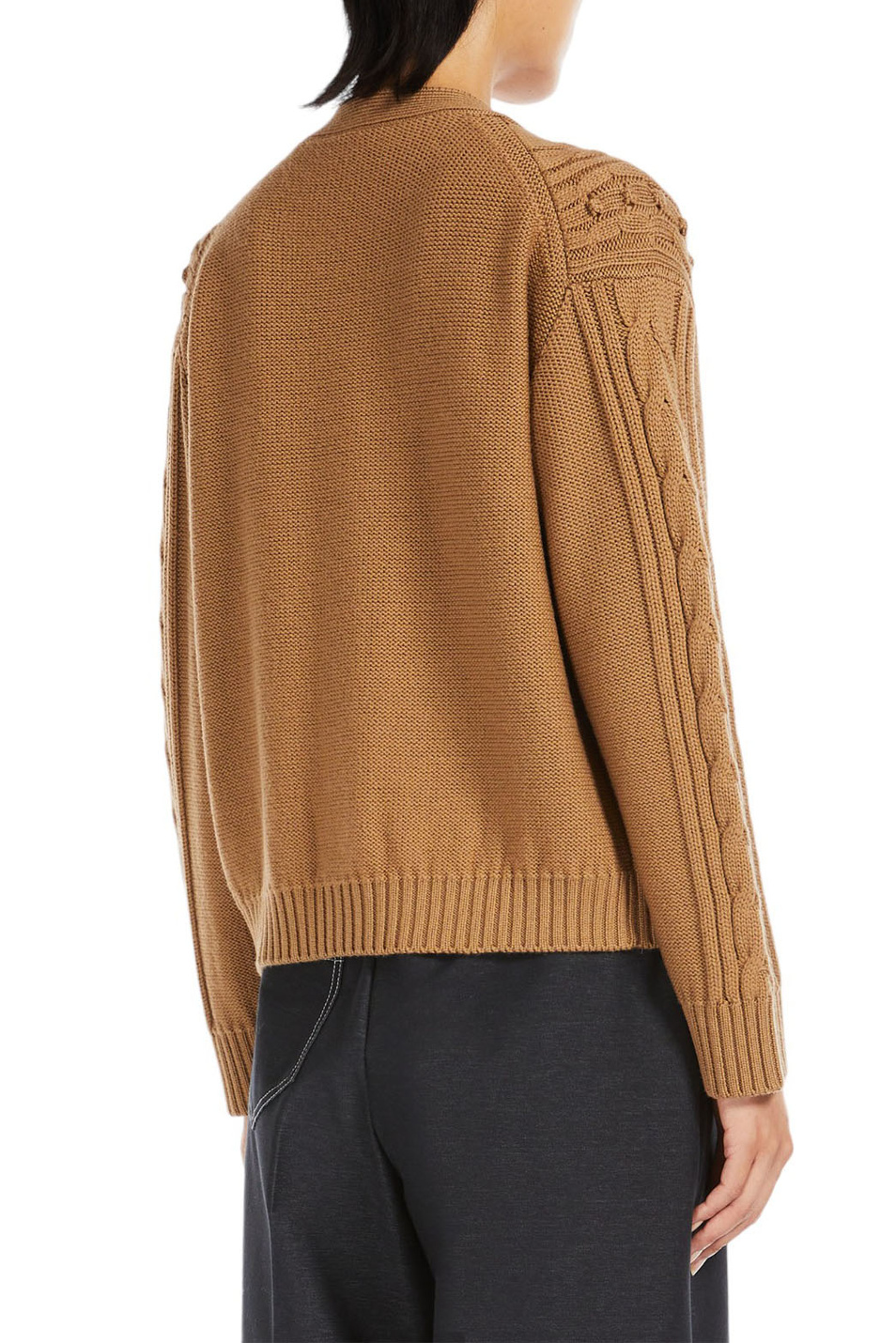 Женский Max Mara Кардиган KIOTA из натуральной шерсти (цвет ), артикул 2333460336 | Фото 4