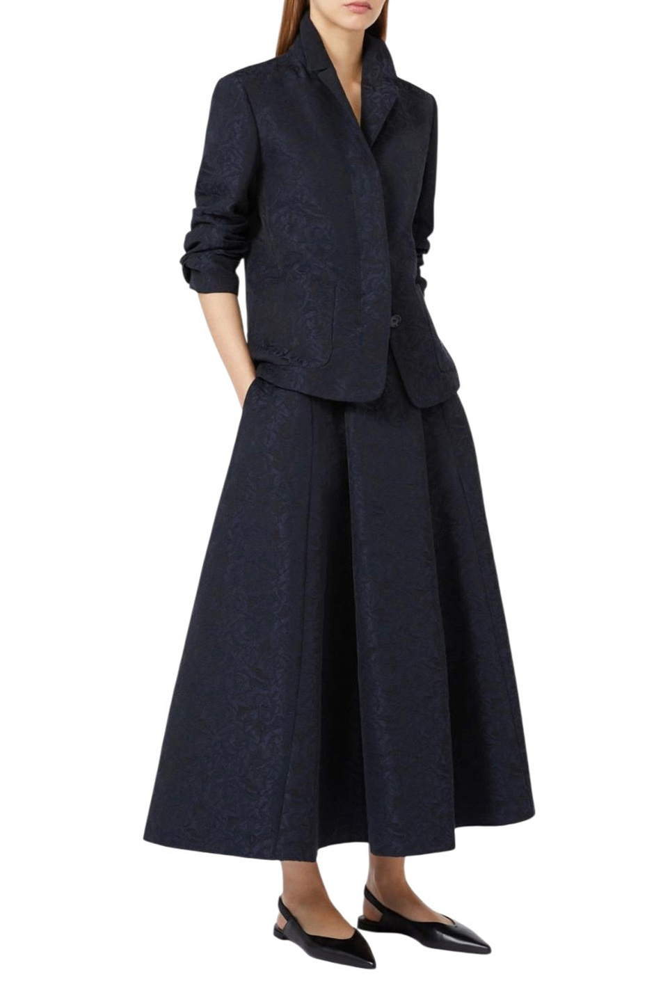 Юбка GIOIA из жаккарда|Основной цвет:Синий Женский Max Mara Юбка GIOIA из жаккарда (цвет ), артикул 2619101021 | Фото 2