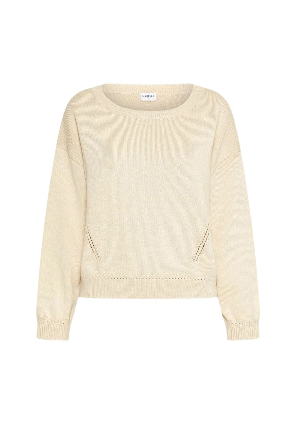 Женский MARELLA Джемпер MLSZEBU из хлопка (цвет ), артикул 2613361024 | Фото 1