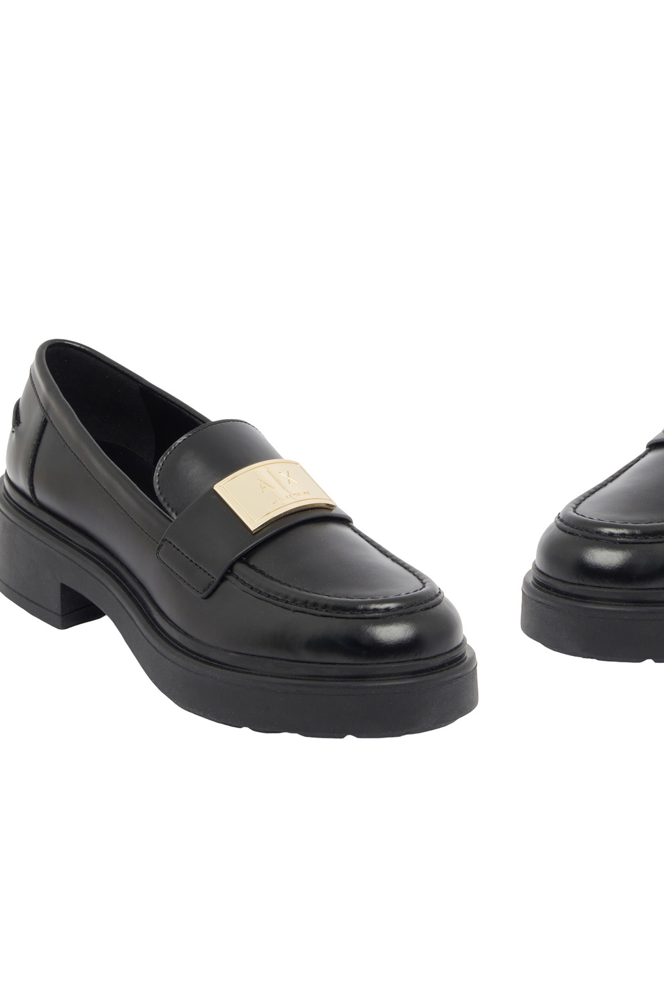 Женский Armani Exchange Лоферы из натуральной кожи (цвет ), артикул XW003095-AF11912 | Фото 6