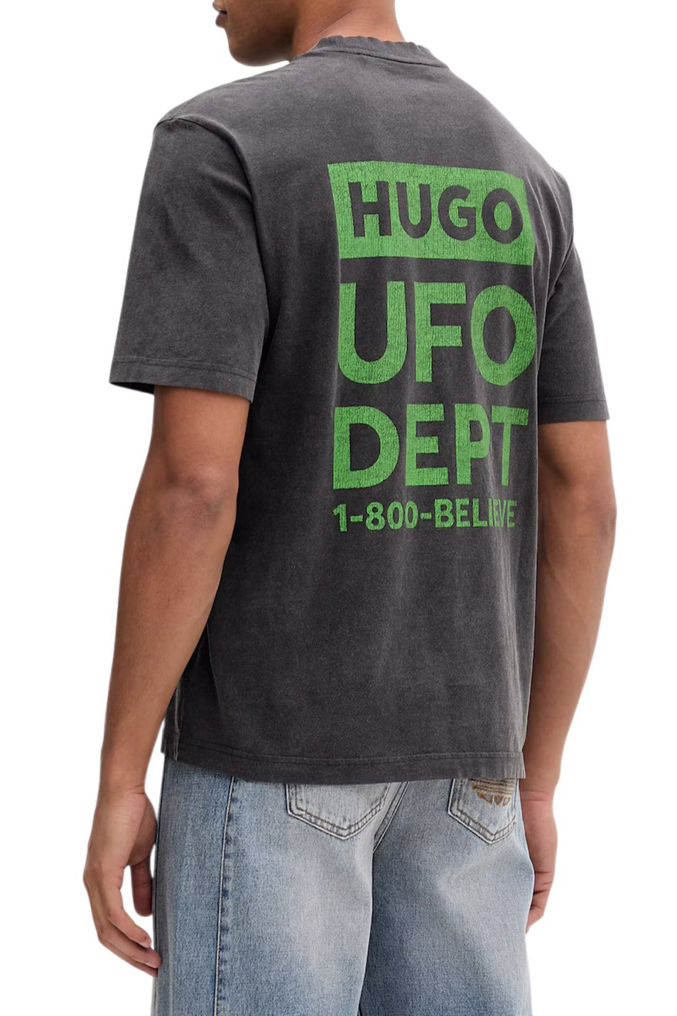 Мужской HUGO Футболка Nextralio из хлопка (цвет ), артикул 50560090 | Фото 5