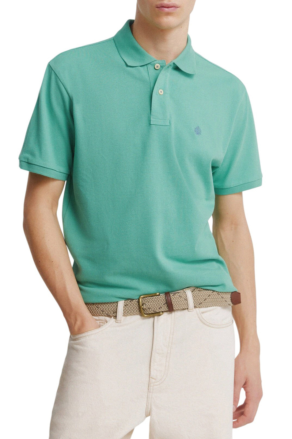 Мужской Springfield Поло из хлопка (цвет ), артикул 8551105 | Фото 1