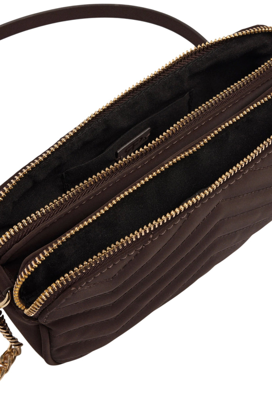 Сумка стеганая через плечо|Основной цвет:Коричневый Женский Parfois Сумка стеганая через плечо (цвет ), артикул 222917 | Фото 4