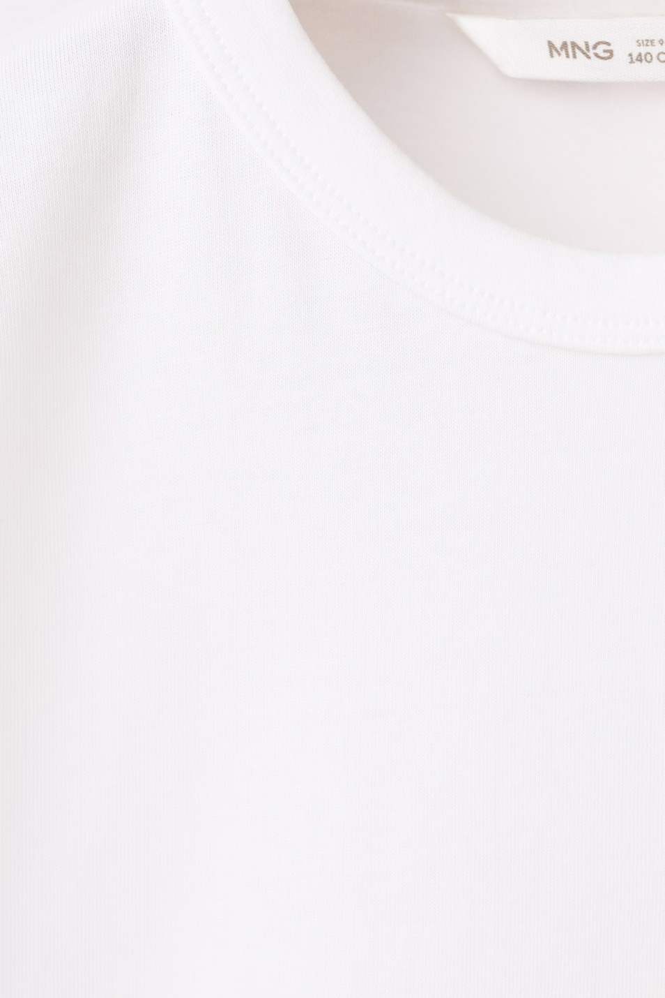 Мальчикам Mango Kids Футболка BASICMC из хлопка (цвет ), артикул 27033292 | Фото 3