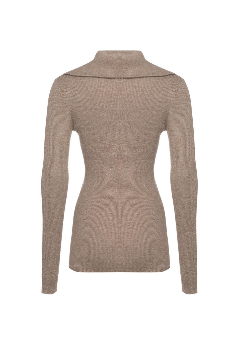 Джемпер из смесового кашемира|Основной цвет:Коричневый Женский Brunello Cucinelli Джемпер из смесового кашемира (цвет ), артикул M9A822205 | Фото 2