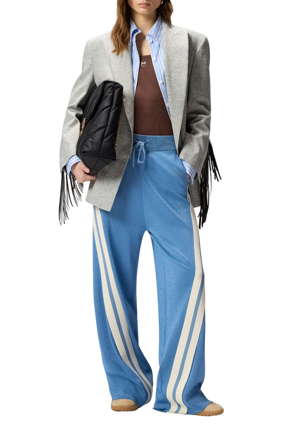 Женский Pinko Брюки с эластичными вставками (цвет ), артикул 106335A34D | Фото 3