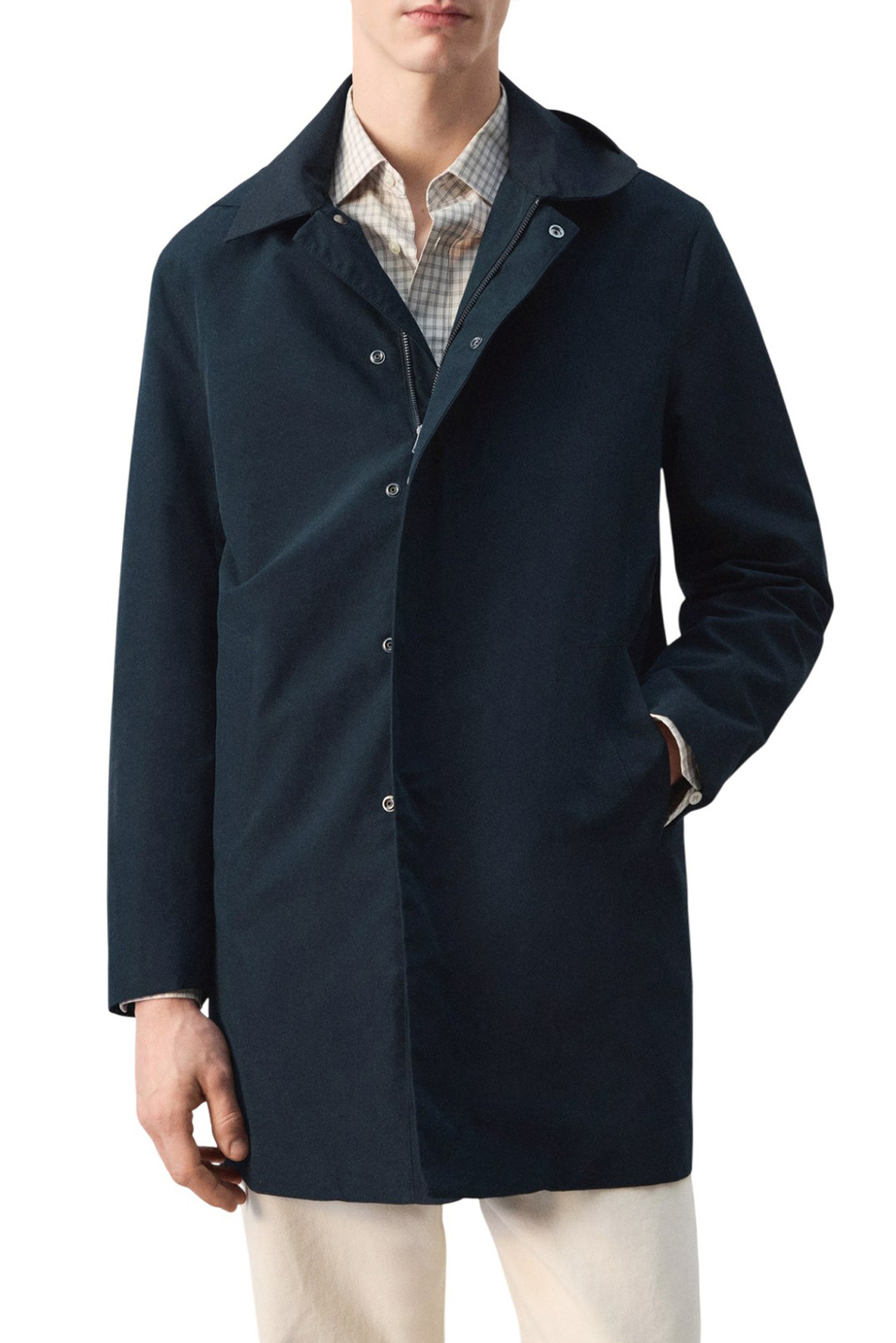 Мужской Mango Man Парка GALE со съемным капюшоном (цвет ), артикул 27034409 | Фото 5