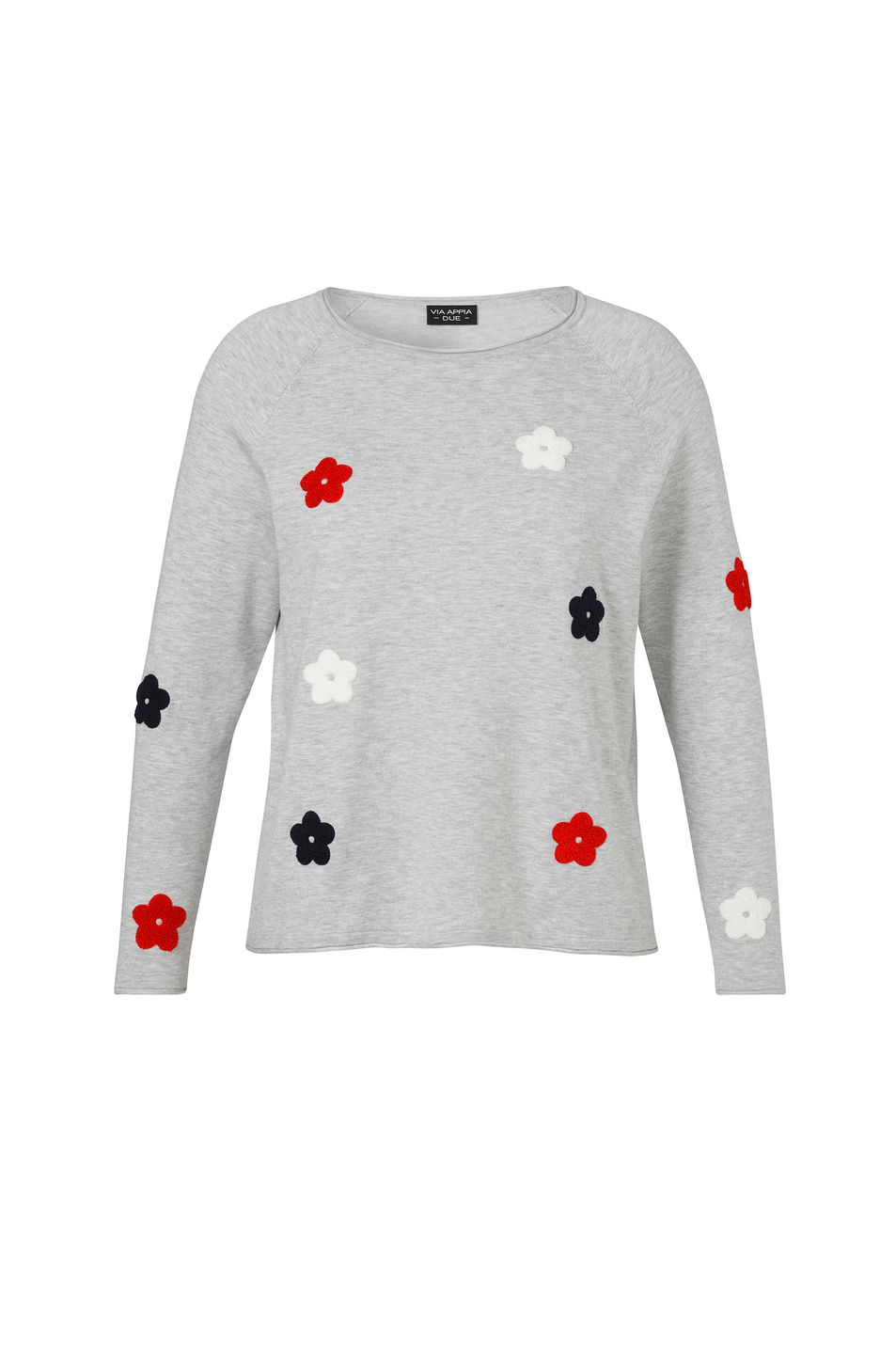 Женский Via Appia Due Джемпер фактурными деталями (цвет ), артикул 2611871 | Фото 1