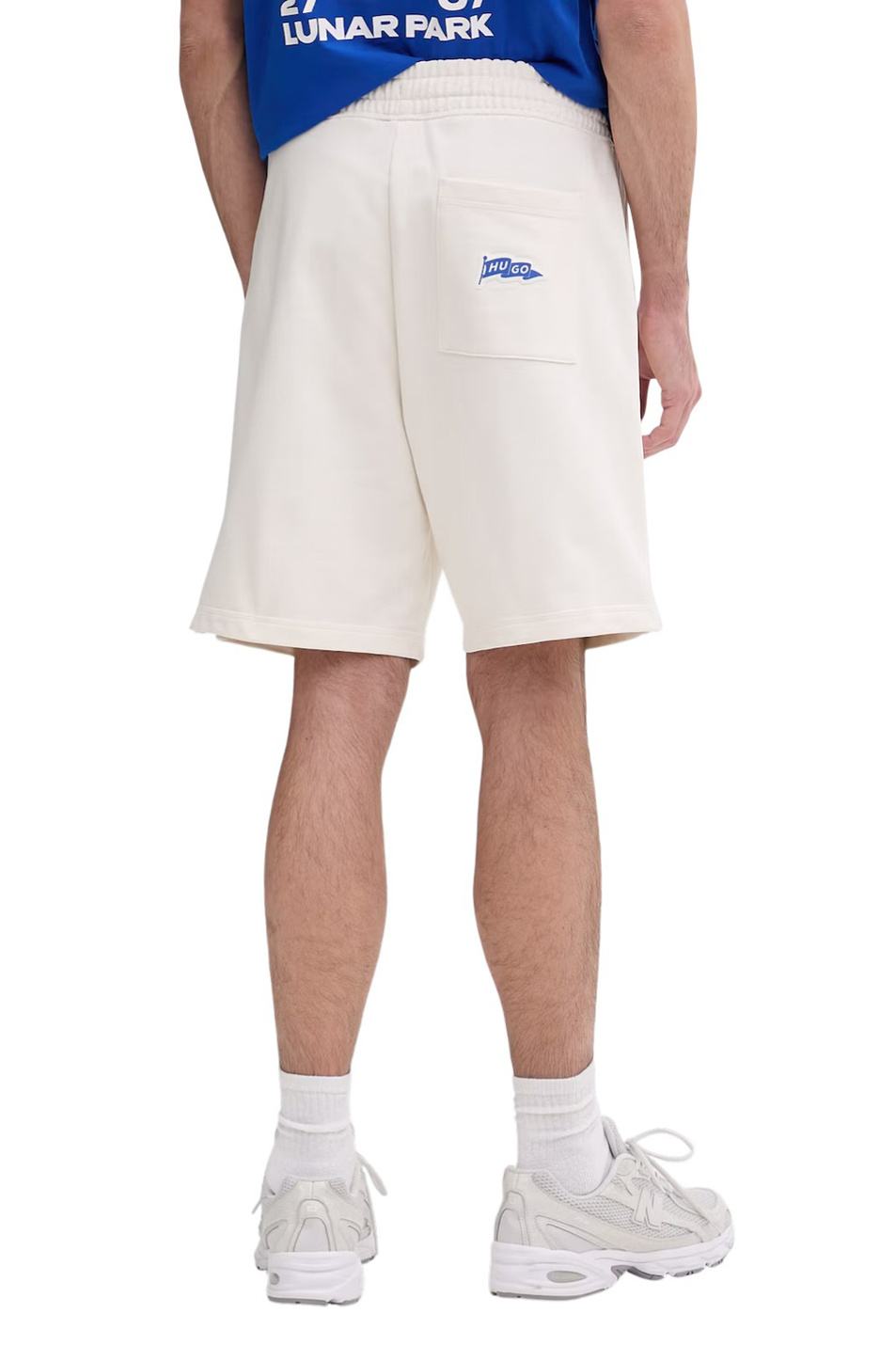 Мужской HUGO Шорты Nohashort из натурального хлопка (цвет ), артикул 50556401 | Фото 5