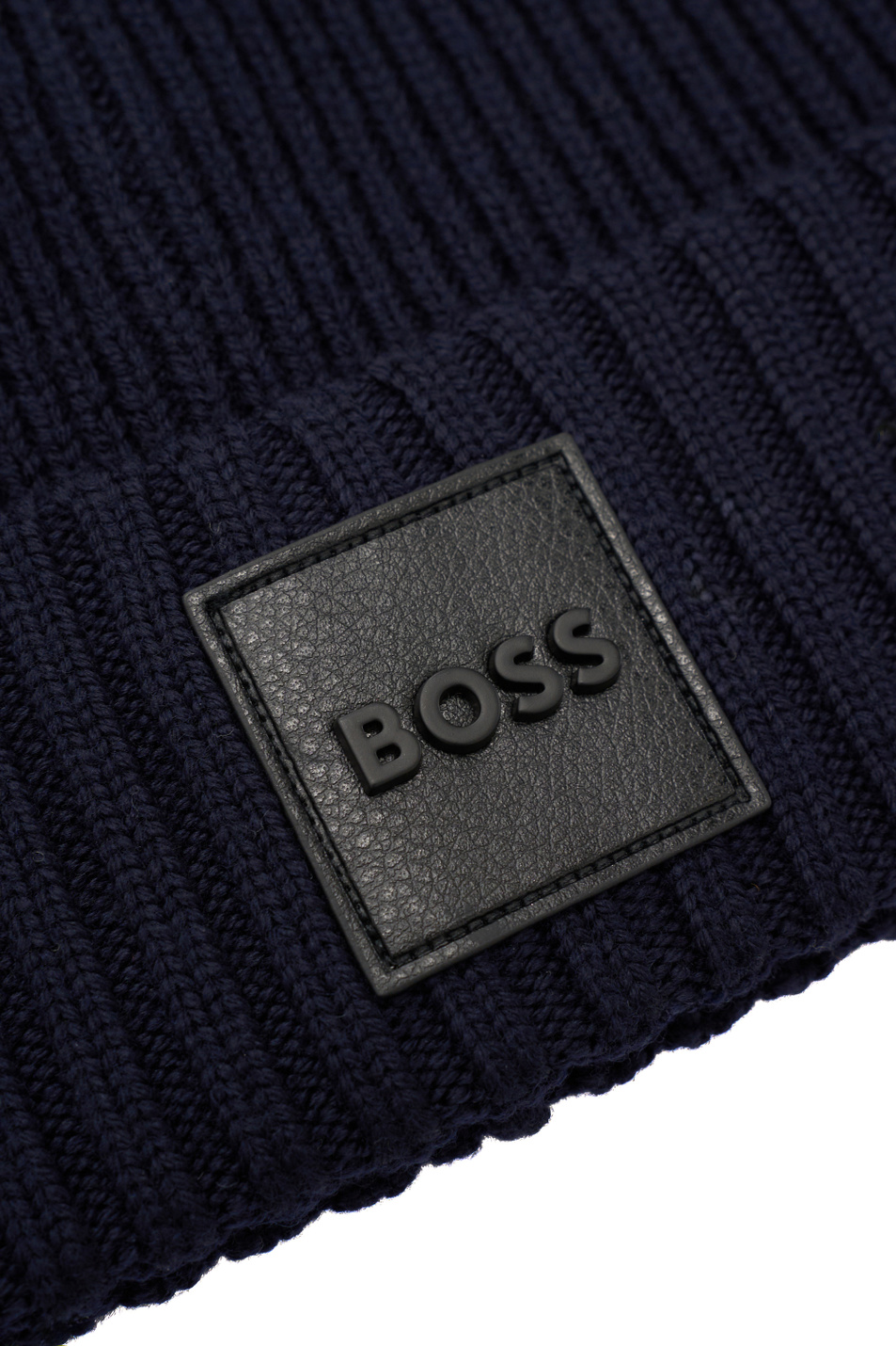 Шапка из шерсти|Основной цвет:Синий Мужской BOSS Шапка из шерсти (цвет ), артикул 50522426 | Фото 2