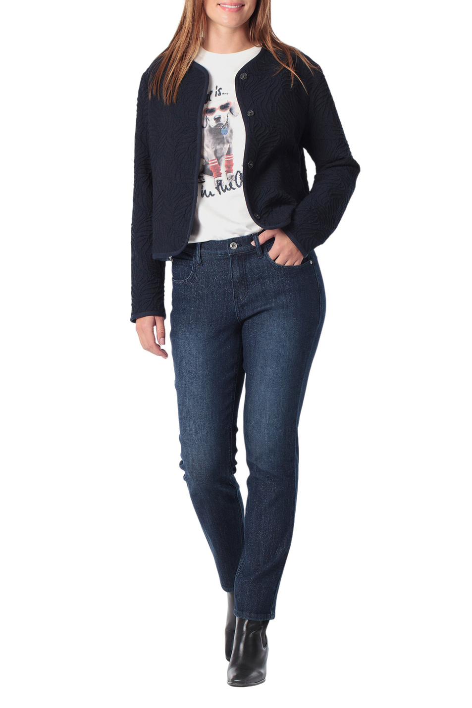 Женский Gerry Weber Жакет трикотажный (цвет ), артикул N60276 | Фото 3