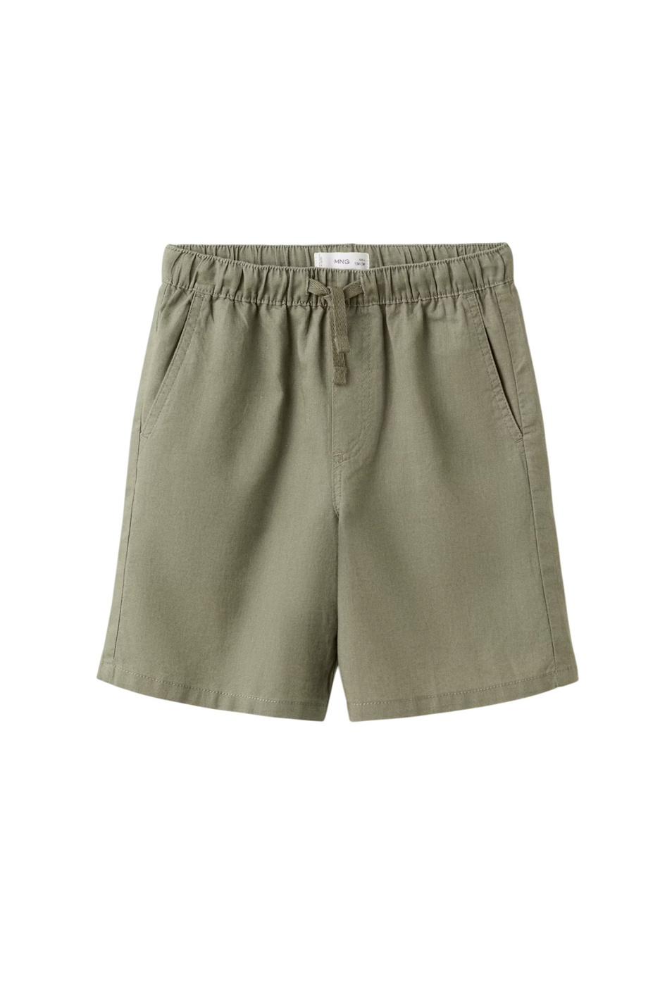 Мальчикам Mango Kids Шорты PLAYA из льна и хлопка (цвет ), артикул 27078263 | Фото 1