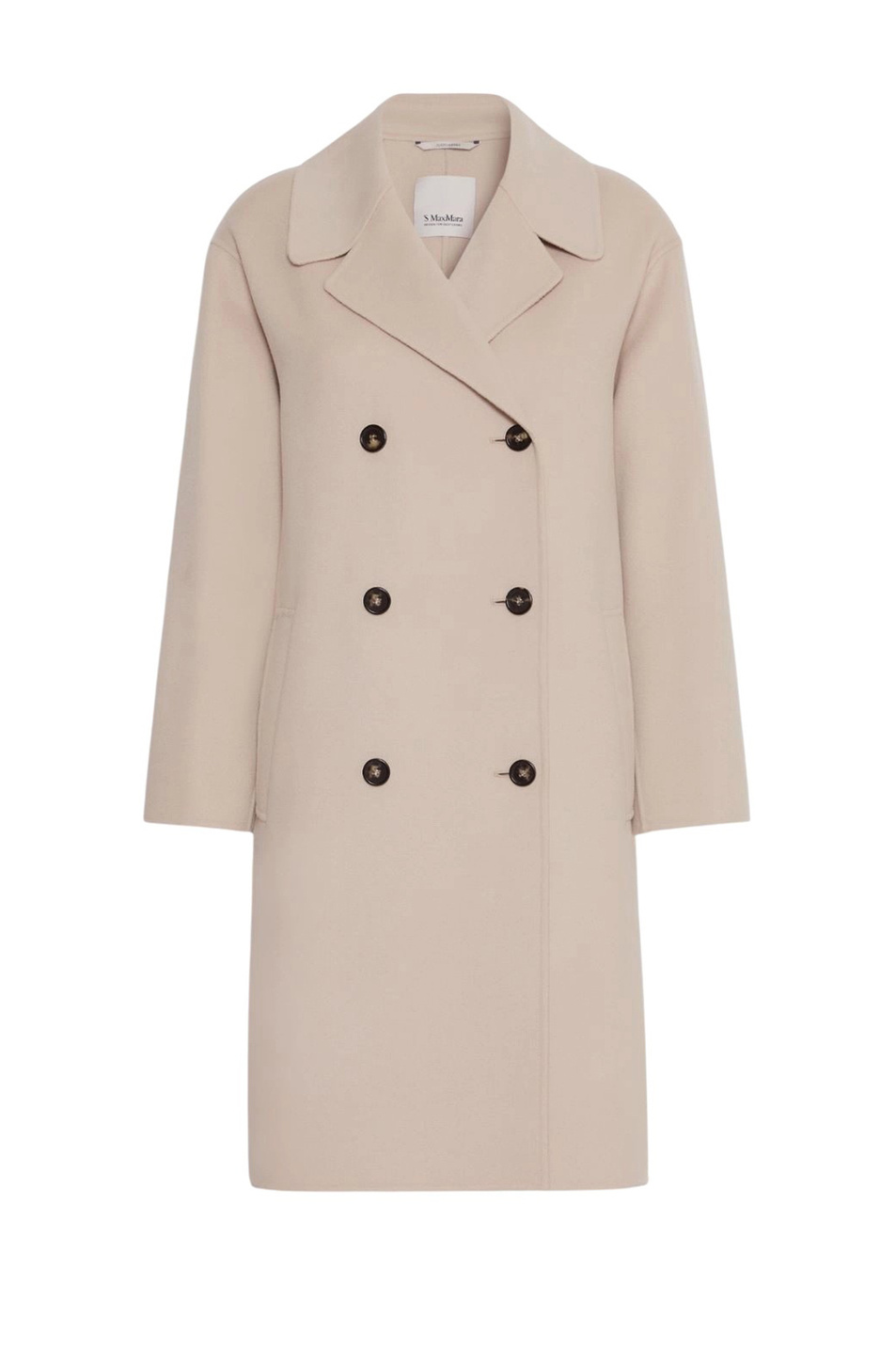 Пальто MAGNOLIA из шерсти|Основной цвет:Бежевый Женский Max Mara Пальто MAGNOLIA из шерсти (цвет ), артикул 2629016031 | Фото 1