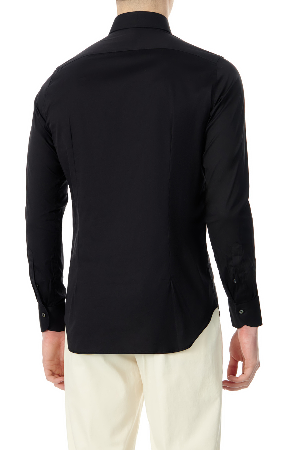 Мужской Canali Рубашка из смесового хлопка (цвет ), артикул X18GA01222 | Фото 4