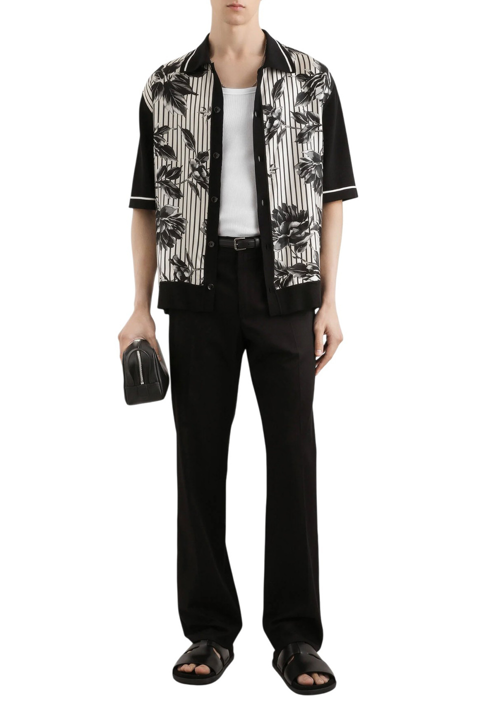 Мужской Dolce & Gabbana Брюки из хлопка (цвет ), артикул GP1I9T-FUFJU | Фото 2