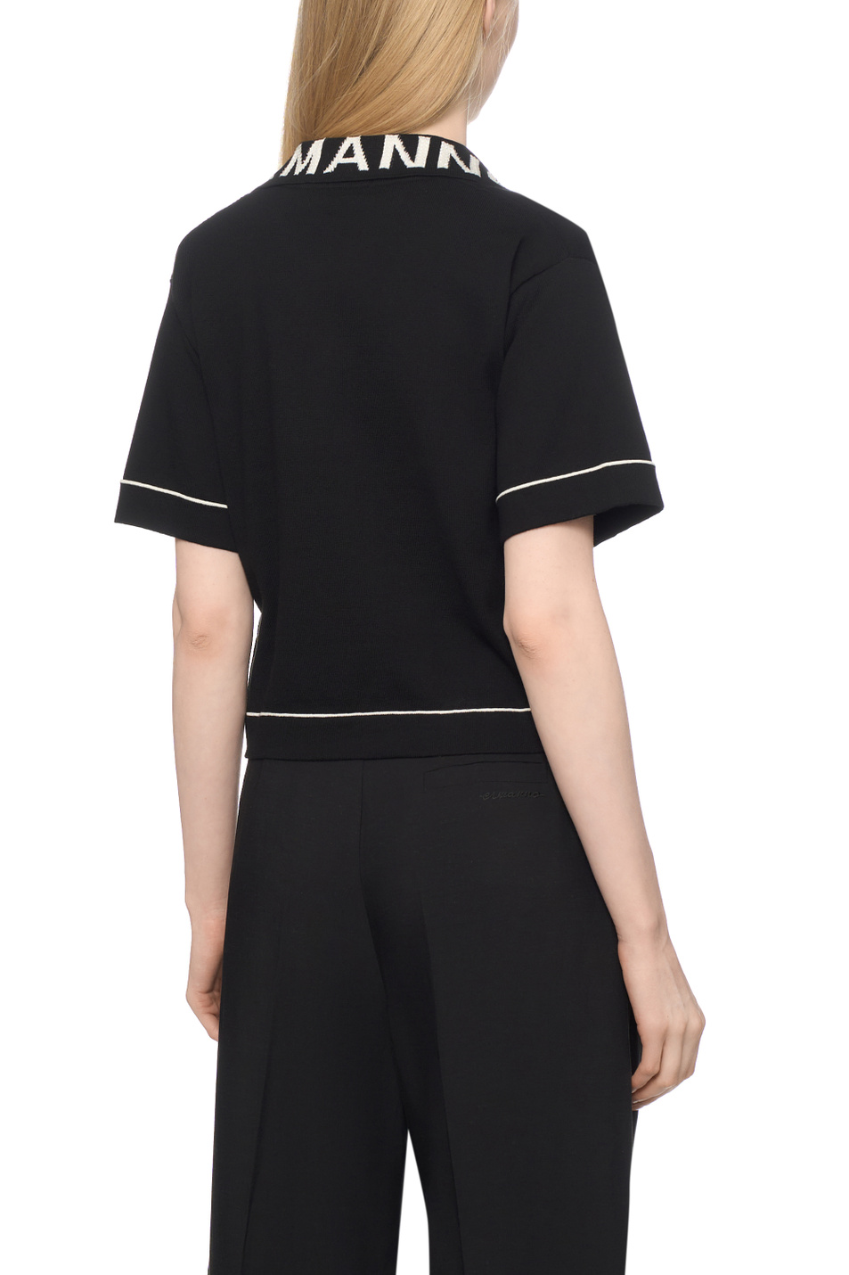 Женский Ermanno Firenze Поло из хлопка (цвет ), артикул D48EM023EO0 | Фото 5