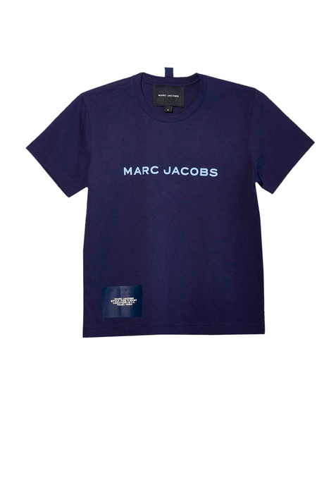 Marc Jacobs Футболка из натурального хлопка с логотипом на груди ( цвет), артикул C631C07PF21 | Фото 1
