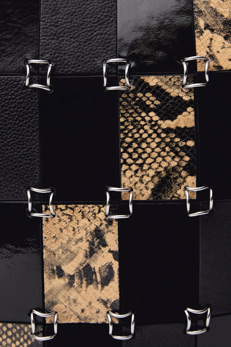 Женский Mango Сумка PATCH из натуральной кожи (цвет ), артикул 87024424 | Фото 5