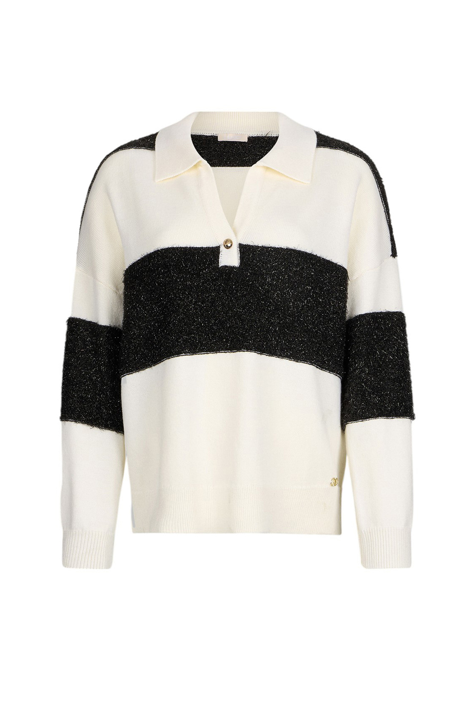 Женский Liu Jo Джемпер поло из смесовой шерсти (цвет ), артикул TF5221MA51I | Фото 1