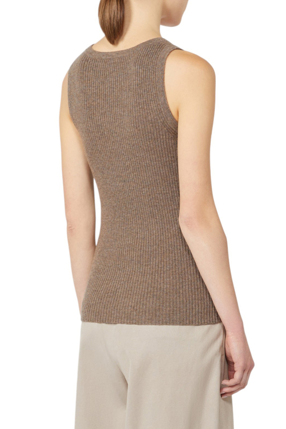 Женский Max Mara Топ CIPRO из шерсти и кашемира (цвет ), артикул 2529366063 | Фото 4