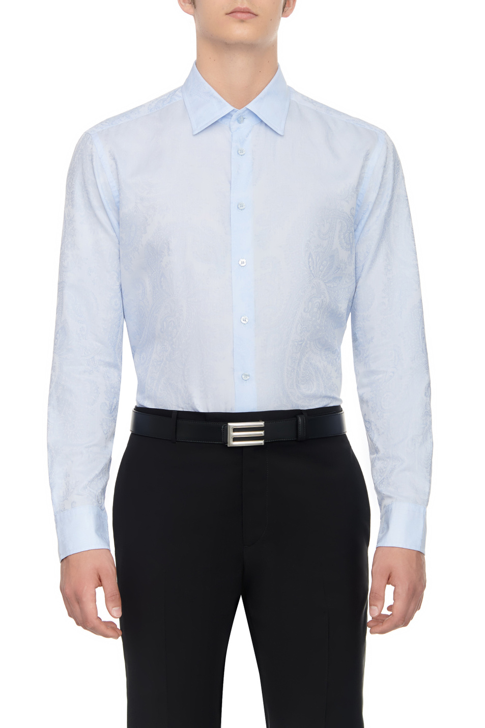 Мужской Etro Рубашка из натурального хлопка с принтом (цвет ), артикул 1290831100250 | Фото 3