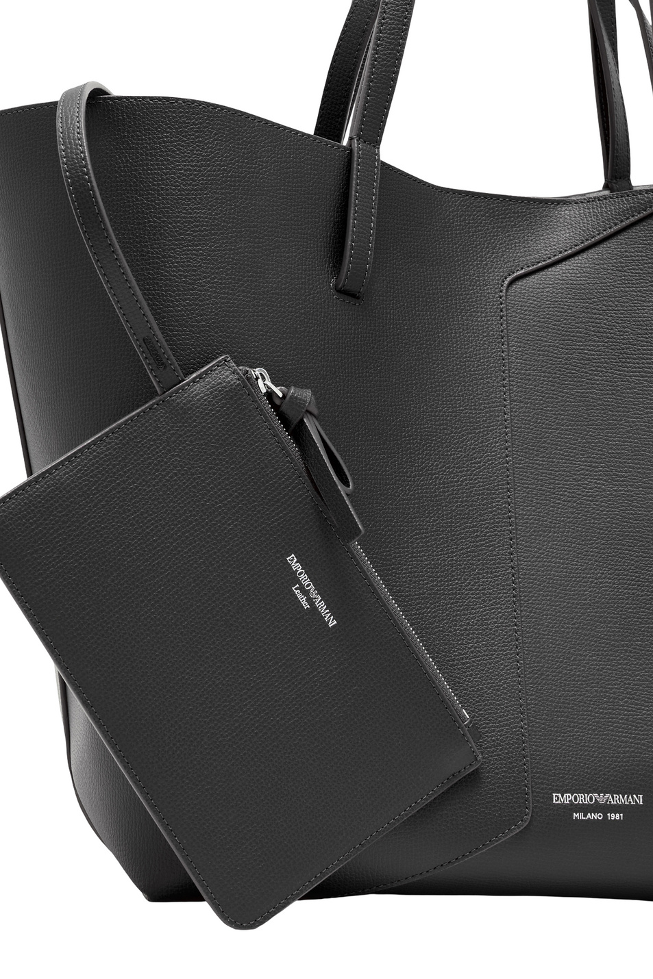 Женский Emporio Armani Сумка-шопер из натуральной кожи (цвет ), артикул EW005668-AF29459 | Фото 7