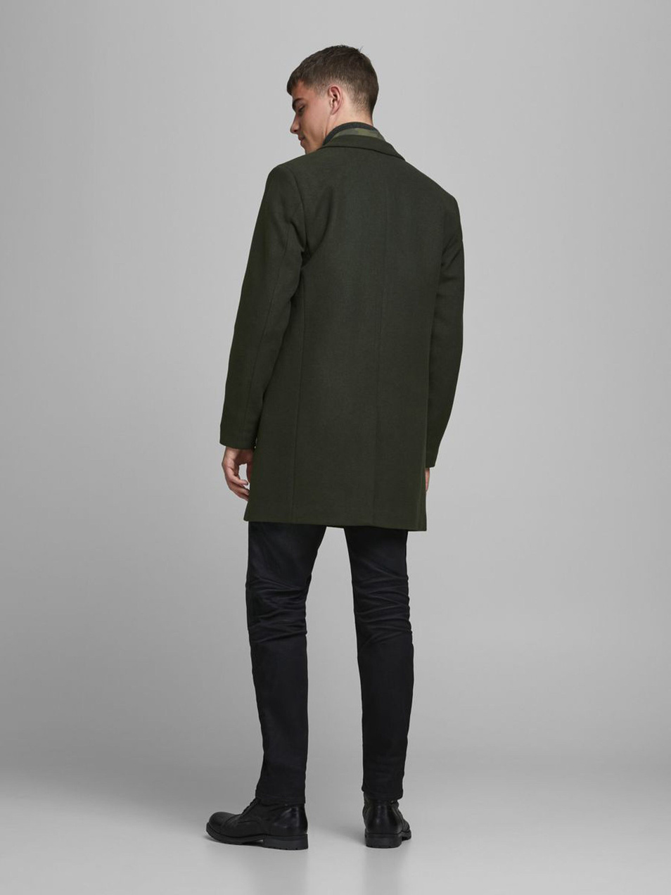 Мужской Jack & Jones Пальто из смесовой шерсти (цвет ), артикул 12171374 | Фото 5