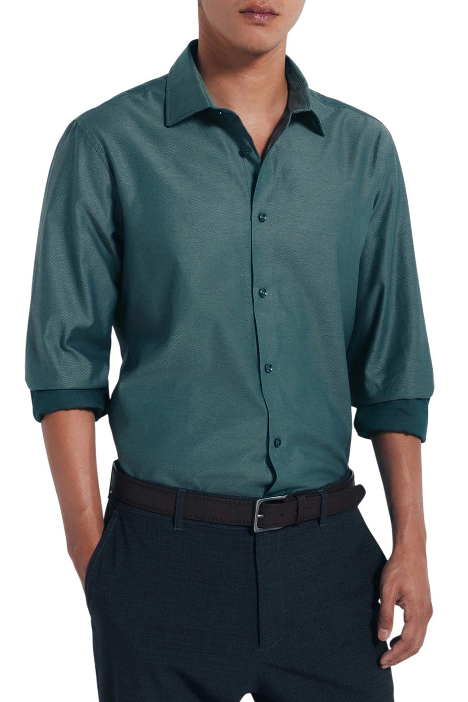 Мужской Springfield Рубашка из натурального хлопка (цвет ), артикул 1512148 | Фото 1