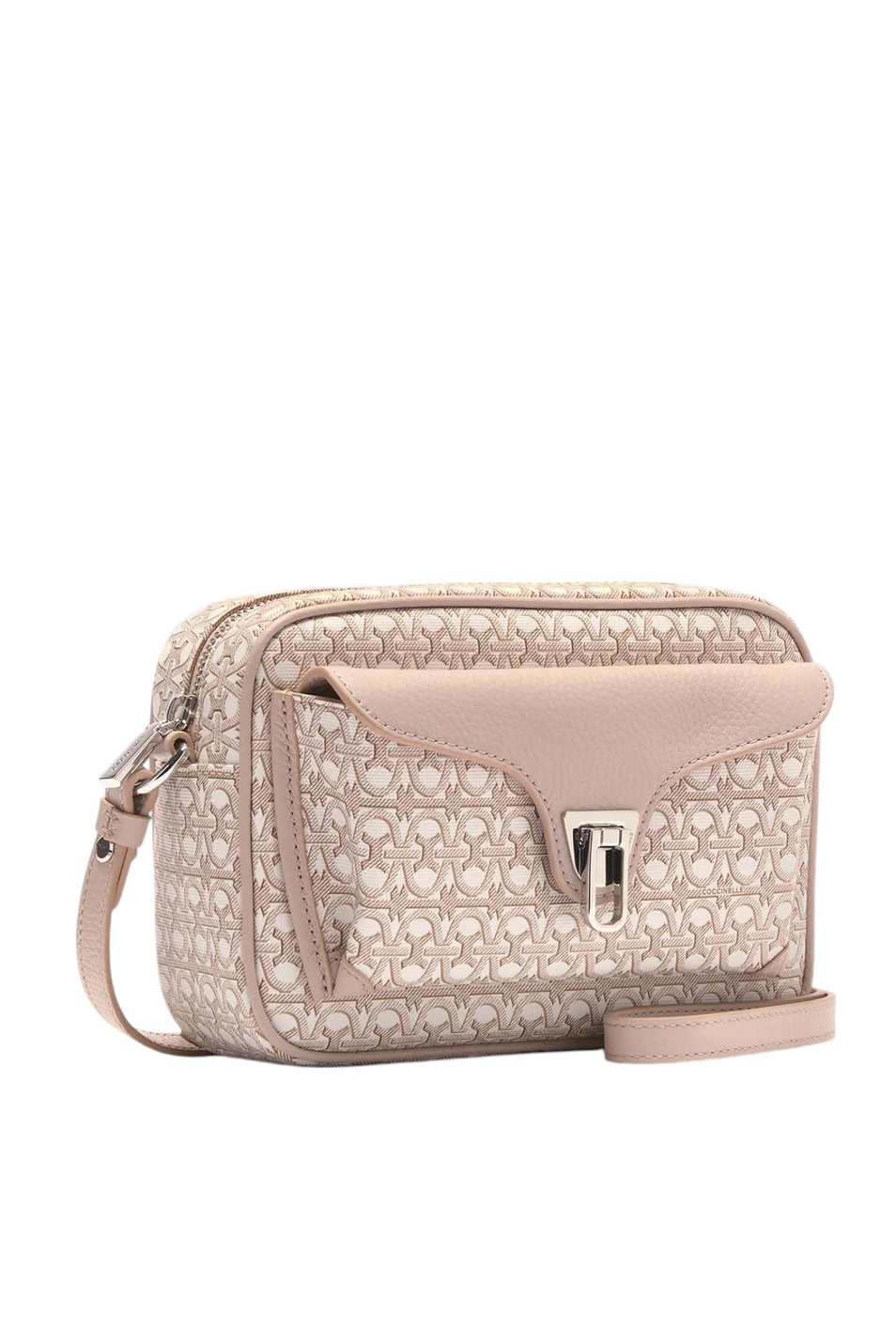 Женский Coccinelle Сумка BEAT COATED MONOGRAM SMALL из комбинированного материала (цвет ), артикул E1S0J150201 | Фото 2