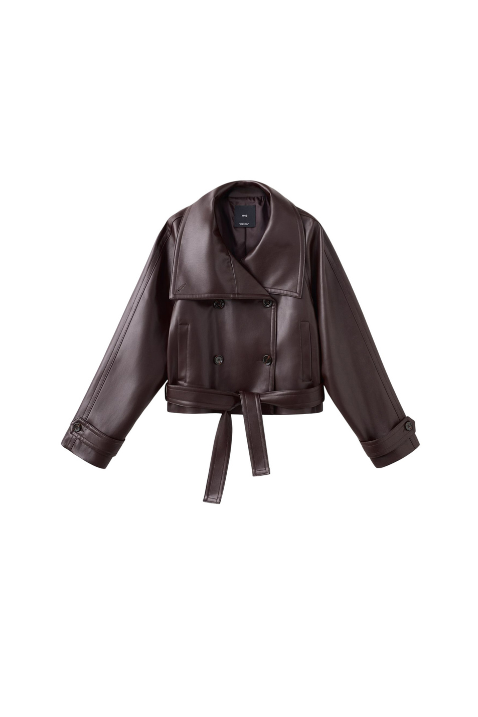 Женский Mango Куртка AURO из искусственной кожи (цвет ), артикул 27074433 | Фото 1