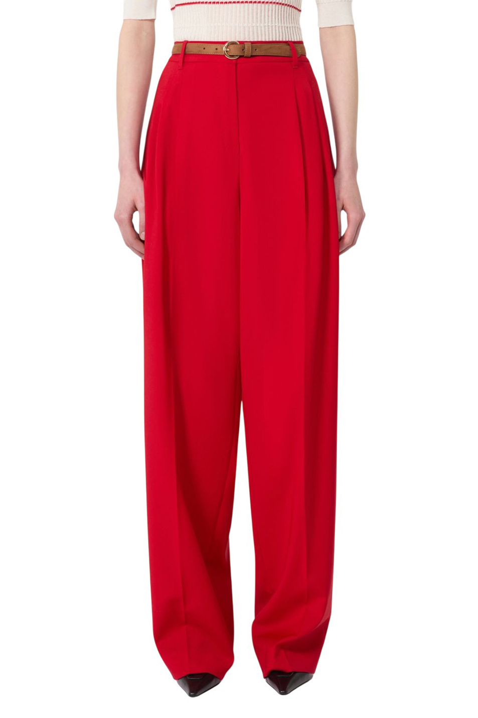 Женский Max Mara Брюки BACIO из шерсти (цвет ), артикул 2616131081 | Фото 3