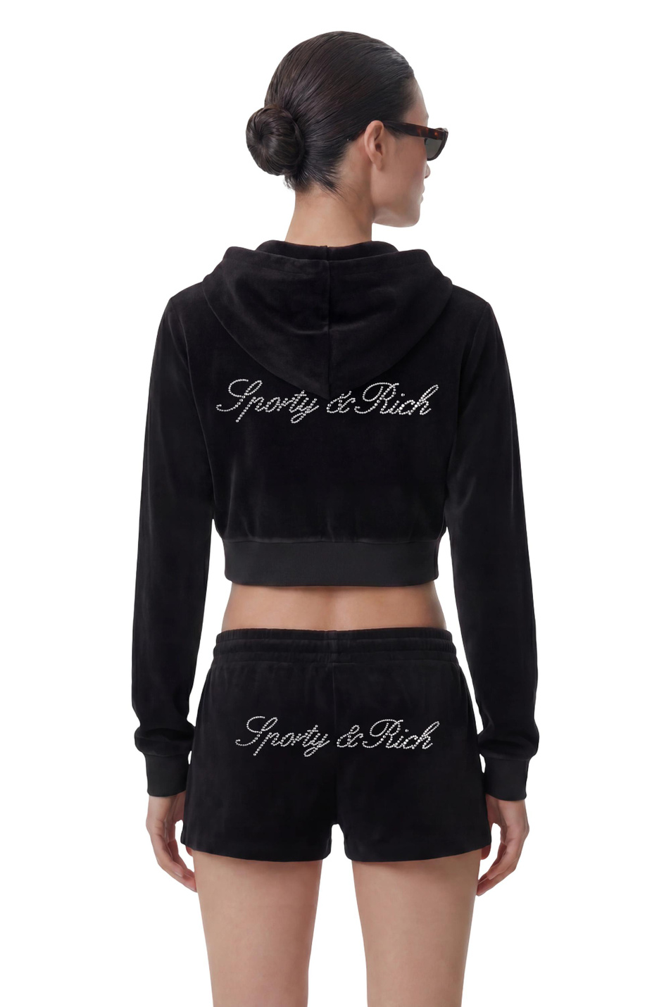 Женский Sporty & Rich Толстовка Signature из хлопка (цвет ), артикул CA04471326BA01 | Фото 5