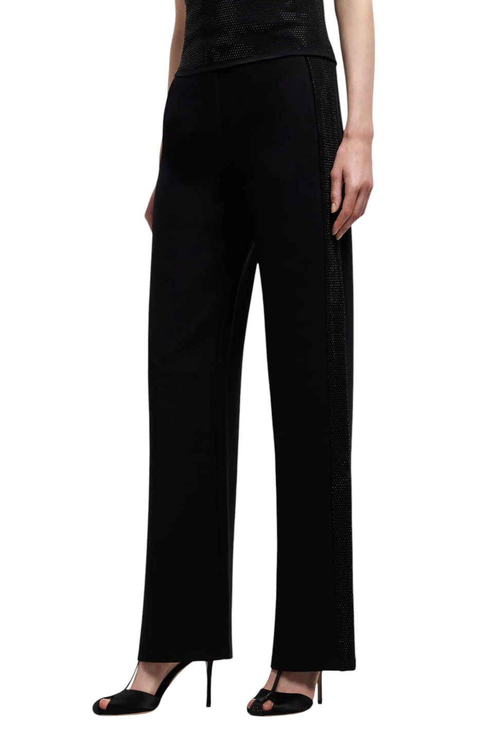 Женский Emporio Armani Брюки однотонные (цвет ), артикул EW000487-AF12911 | Фото 3