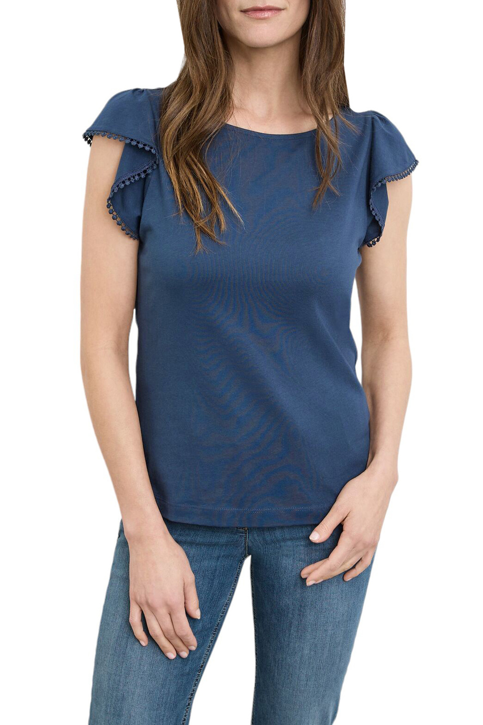 Женский Gerry Weber Футболка с круглым вырезом (цвет ), артикул 270148-44088 | Фото 4