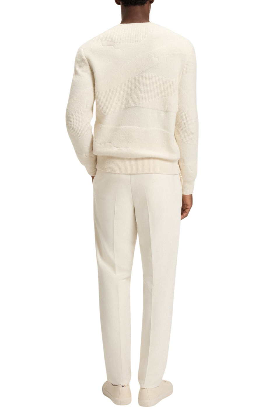 Мужской BOSS Джемпер Hidole из смесовой шерсти (цвет ), артикул 50550022 | Фото 4