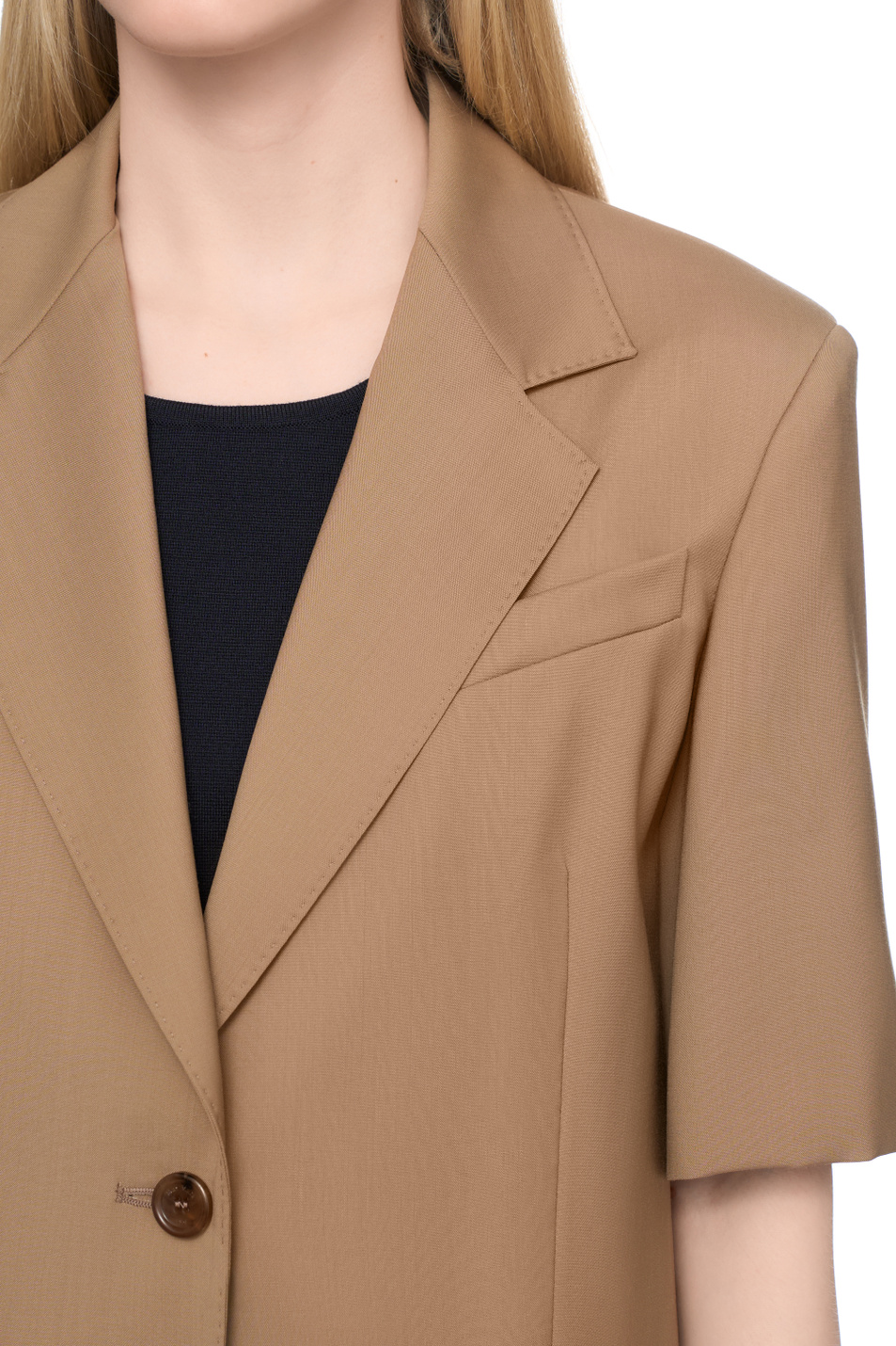 Женский Max Mara Пиджак OTTUSO из шерсти (цвет ), артикул 2521046091 | Фото 6