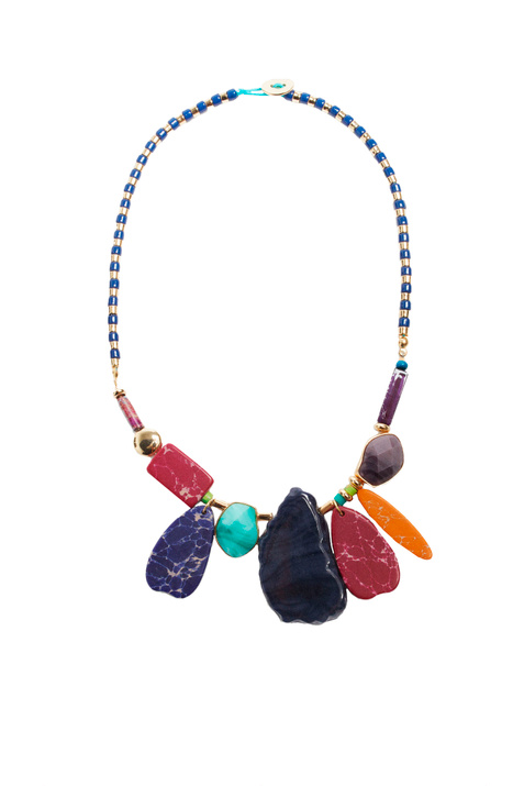 Parfois Ожерелье с подвесками-камнями ( цвет), артикул 195698 | Фото 1