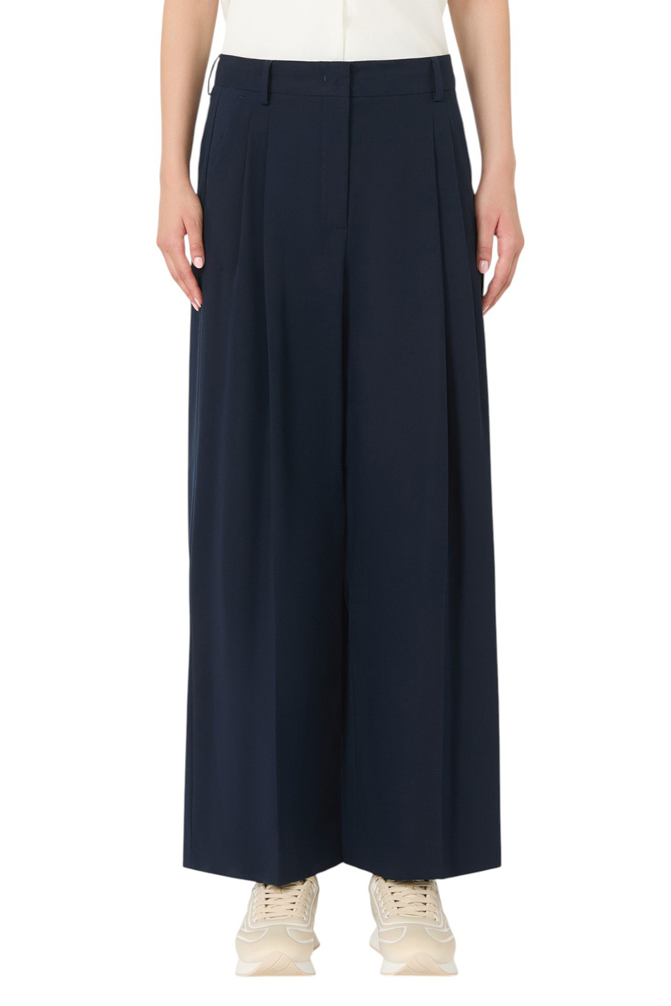 Женский Weekend Max Mara Брюки VETTURA из хлопка (цвет ), артикул 2525136121 | Фото 4