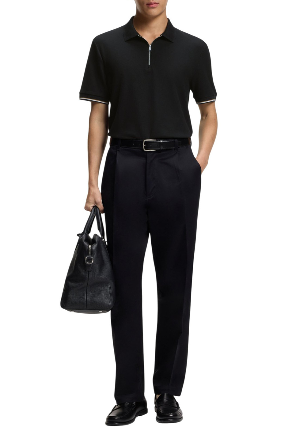 Мужской BOSS Поло Pei из хлопка (цвет ), артикул 50555108 | Фото 2